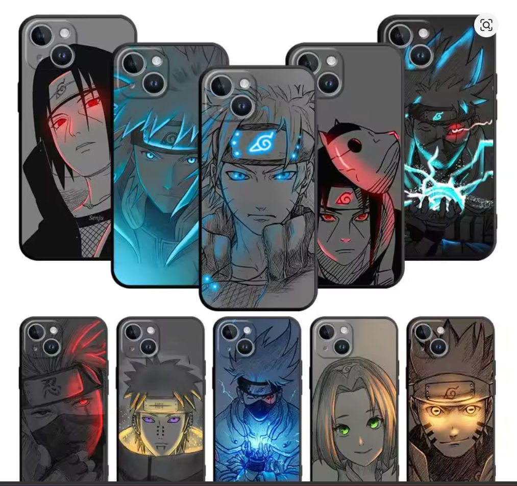 Capa Anime Naruto Iphone 8 11 12 13 14 15 Pro Max X Xr Xs Max