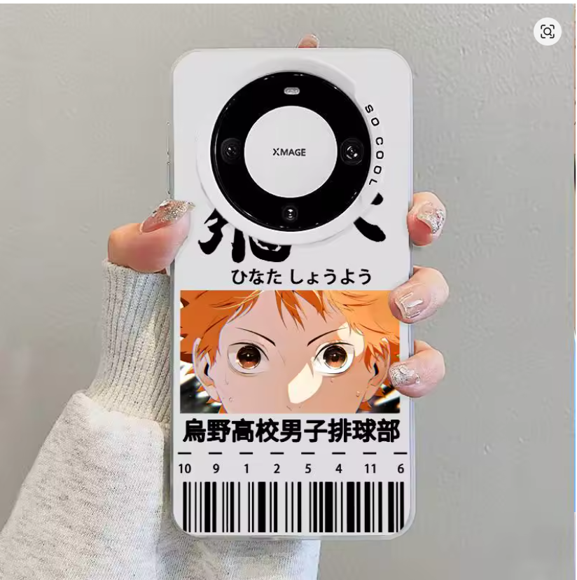 Case Anime Haikyuu Vôleibol p/ iPhone 11 12 13 14 15 16 17 Plus Pro Max