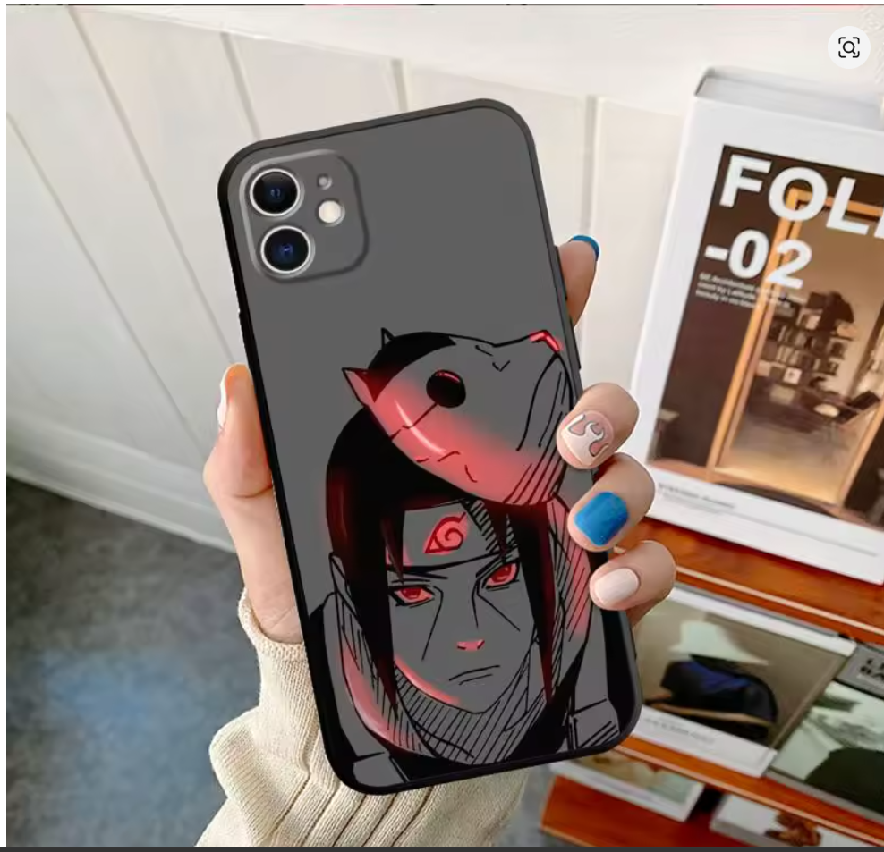 Capa Anime Naruto Iphone 8 11 12 13 14 15 Pro Max X Xr Xs Max