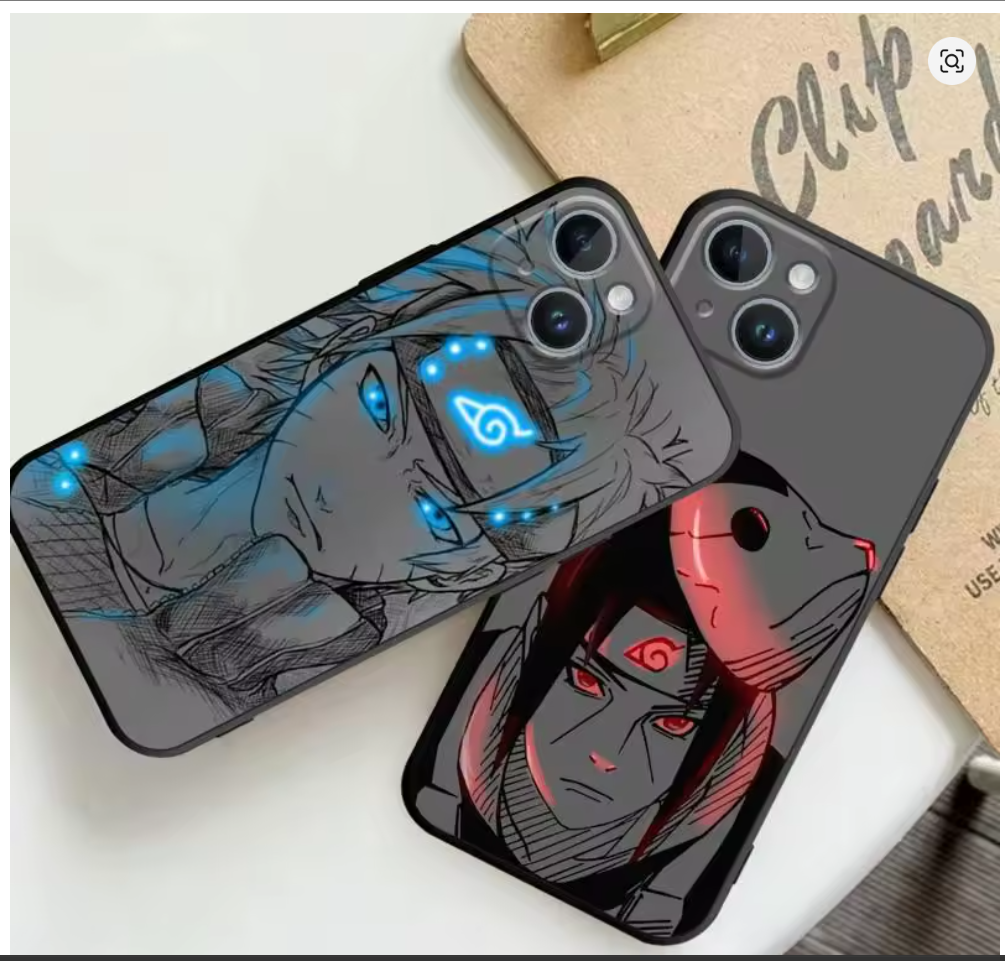 Capa Anime Naruto Iphone 8 11 12 13 14 15 Pro Max X Xr Xs Max