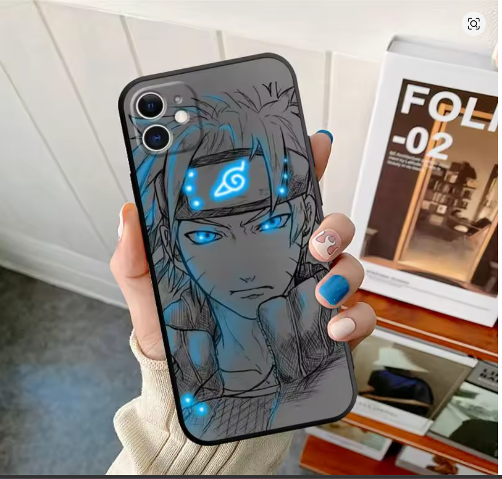 Capa Anime Naruto Iphone 8 11 12 13 14 15 Pro Max X Xr Xs Max