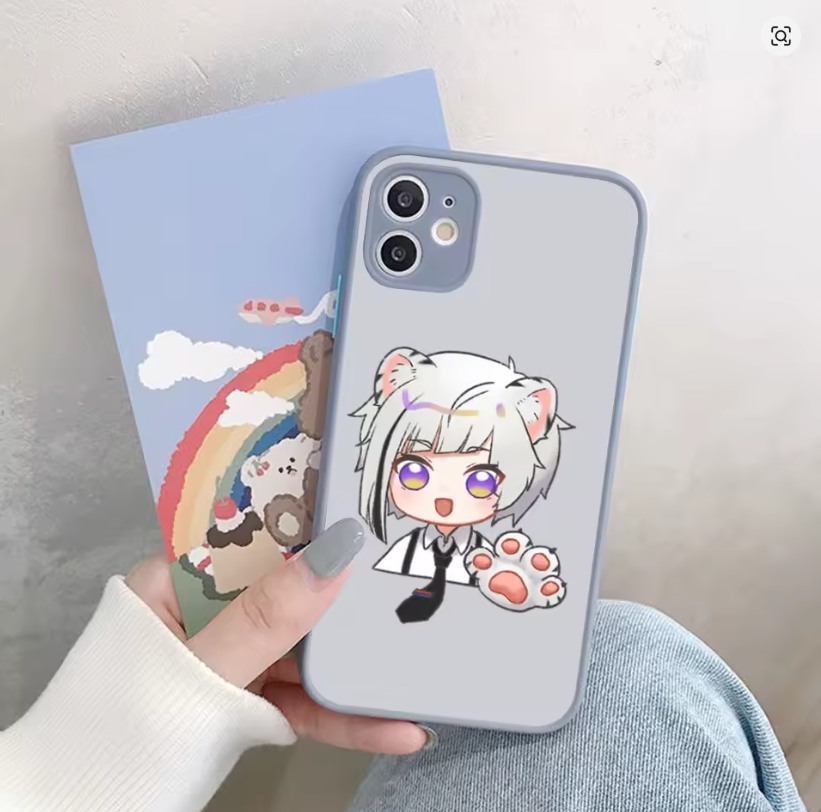 Case Anime Borgou Stray Dogs P/ Iphone Xr Xs 8 11 12 13 14 15 16 17 Pro Max