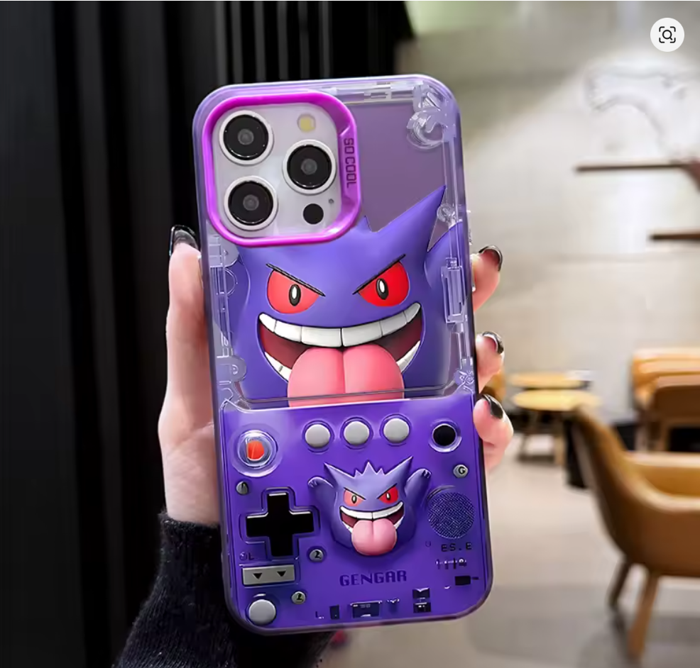 Capa Pokémon Anime para iPhone SE 7 8 X XS XR 11 12 13 14 15 16 17 Pro Max