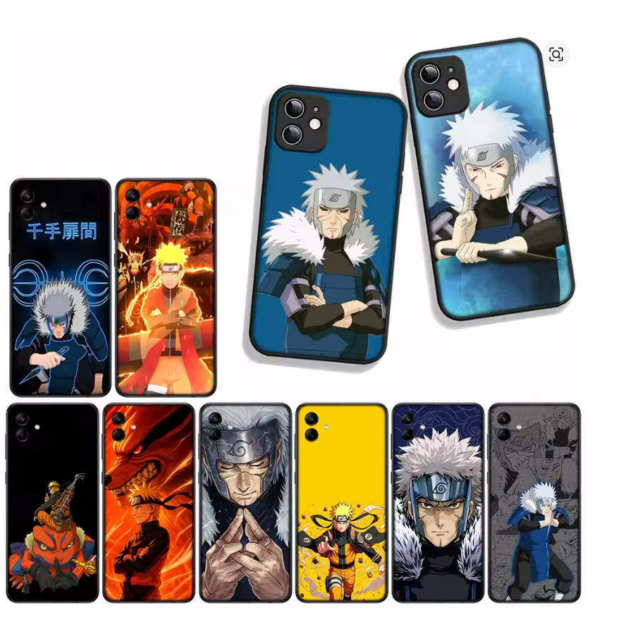 Case Anime Naruto Senju Tobirama P/ Iphone Xr Xs 6 7 8 11 12 13 14 15 16 17 Pro Max