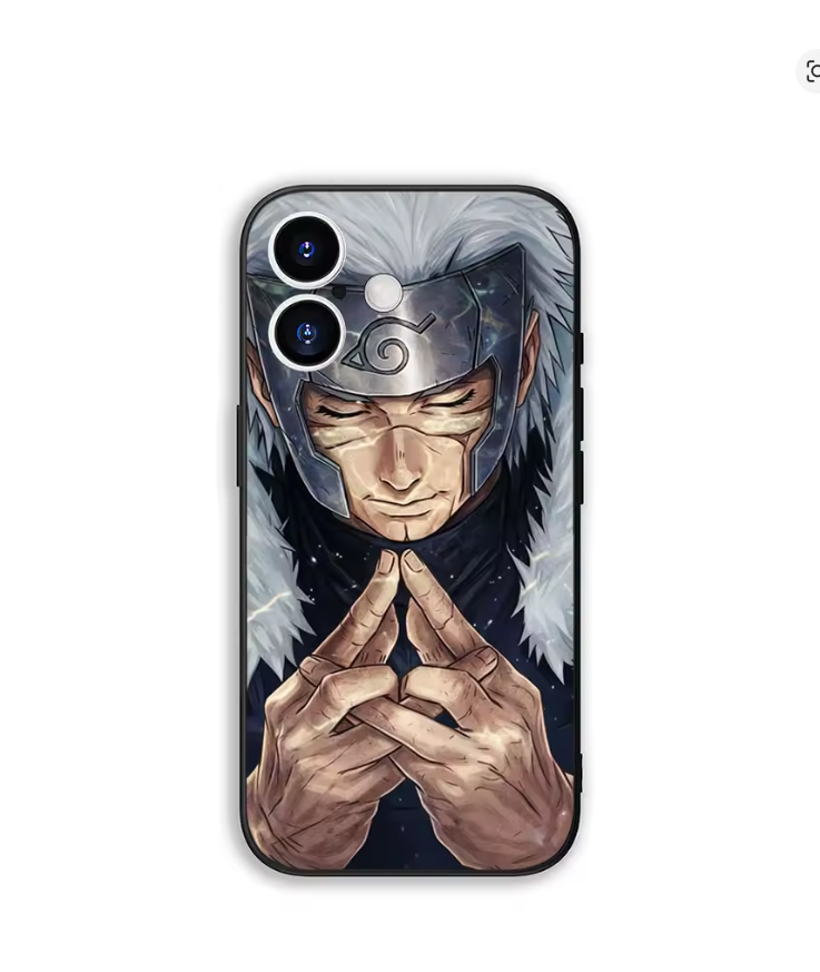 Case Anime Naruto Senju Tobirama P/ Iphone Xr Xs 6 7 8 11 12 13 14 15 16 17 Pro Max