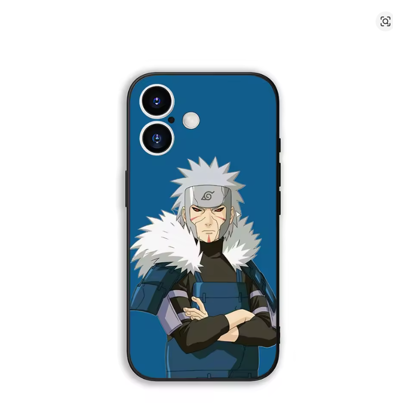 Case Anime Naruto Senju Tobirama P/ Iphone Xr Xs 6 7 8 11 12 13 14 15 16 17 Pro Max