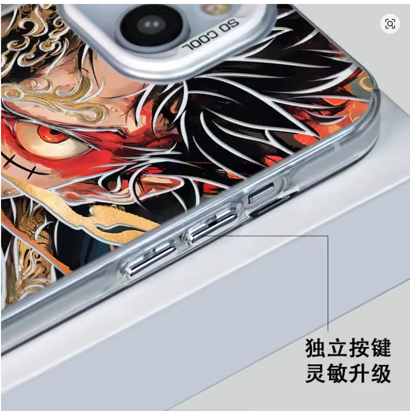 Case 3D Luffy One Piece P/ Iphone 11 12 13 4 15 16 17 Pro Plus Max