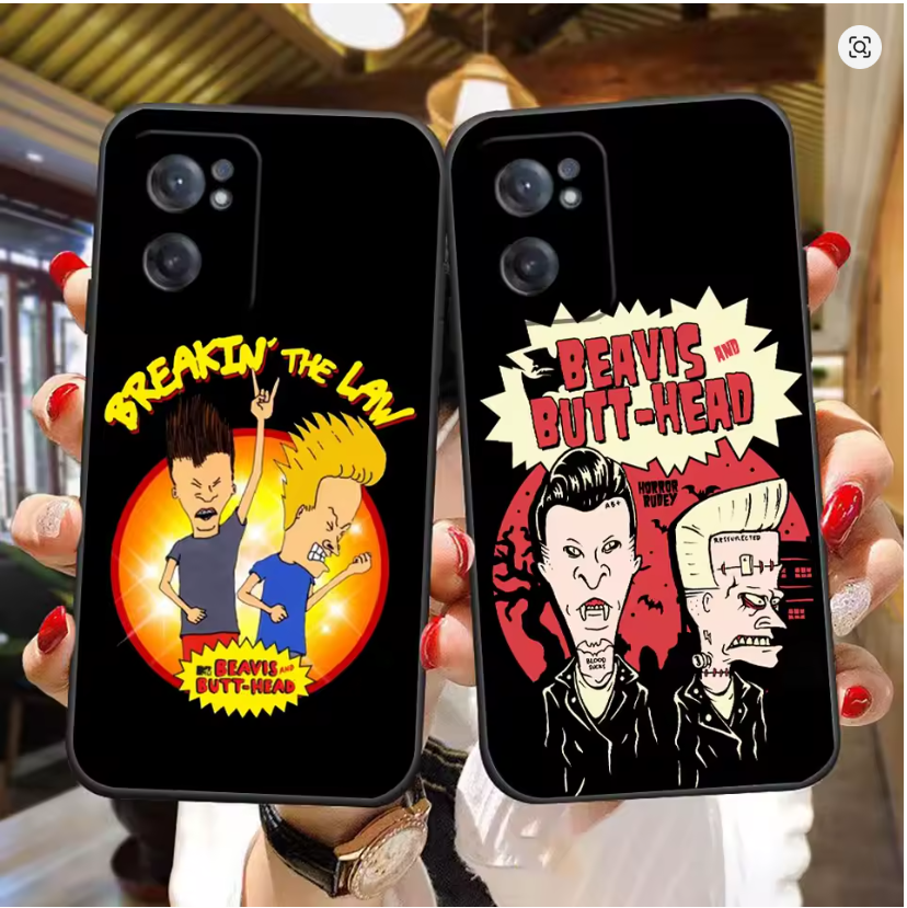 Case Anime Beavis and Butthead P/ Iphone 7 8 11 12 13 14 15 16 17 Pro Max Xr Plus