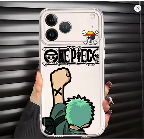 Capa Anime One Piece para iPhone – Modelos 7, 8, X, XR, XS, 11, 12, 13, 14, 15, 16 e Pro Max