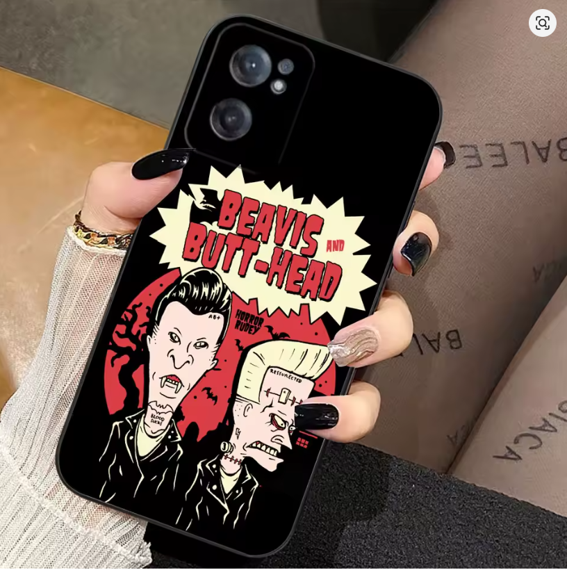 Case Anime Beavis and Butthead P/ Iphone 7 8 11 12 13 14 15 16 17 Pro Max Xr Plus