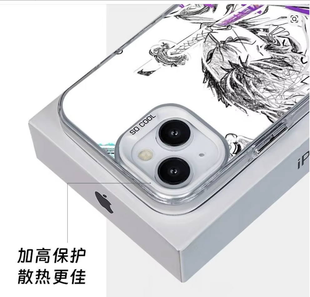Capa Anime One Piece para iPhone 11, 12, 13, 14, 15, 16 e 17 – Todos os Modelos Pro Max