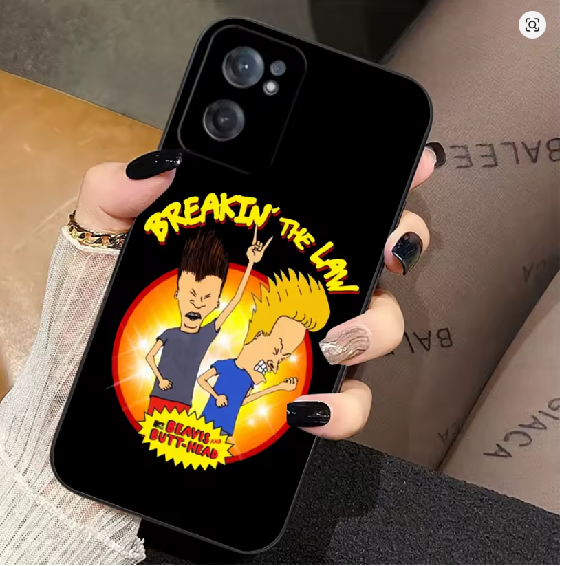 Case Anime Beavis and Butthead P/ Iphone 7 8 11 12 13 14 15 16 17 Pro Max Xr Plus