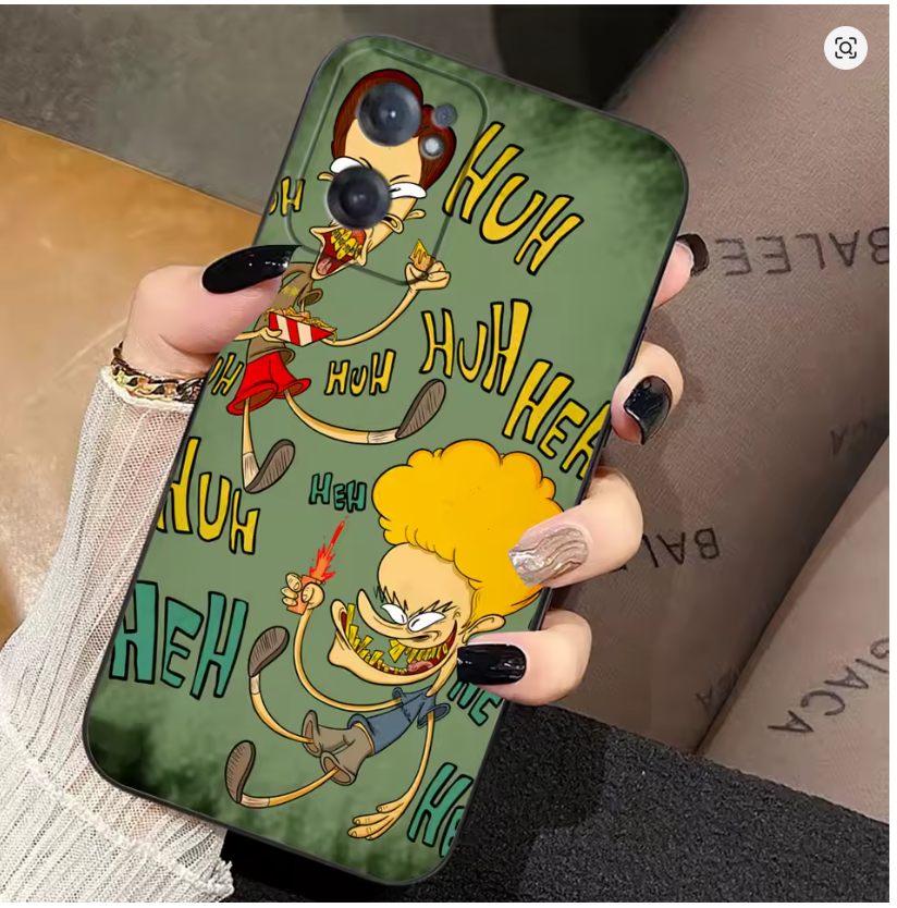 Case Anime Beavis and Butthead P/ Iphone 7 8 11 12 13 14 15 16 17 Pro Max Xr Plus