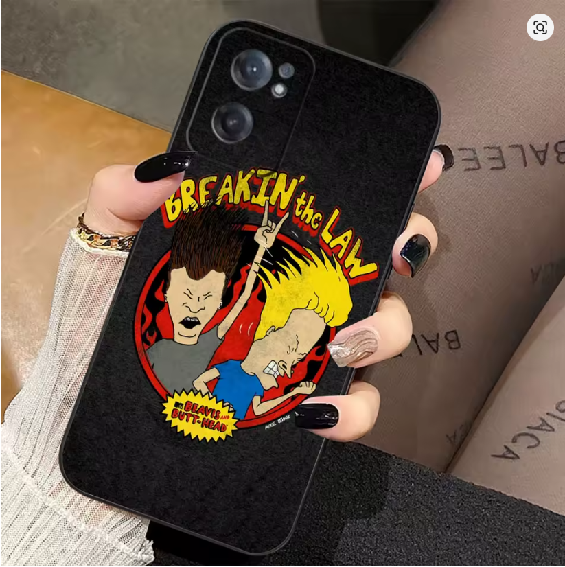 Case Anime Beavis and Butthead P/ Iphone 7 8 11 12 13 14 15 16 17 Pro Max Xr Plus
