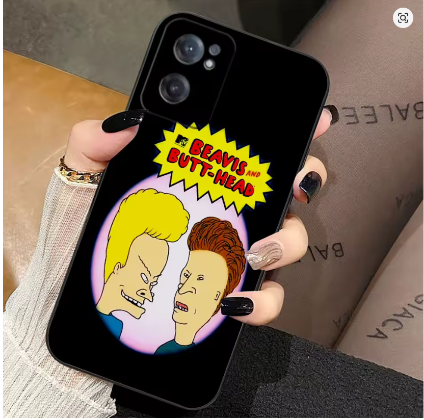 Case Anime Beavis and Butthead P/ Iphone 7 8 11 12 13 14 15 16 17 Pro Max Xr Plus