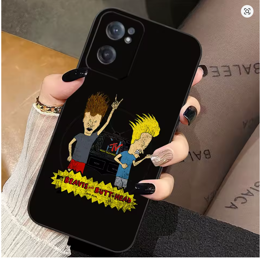 Case Anime Beavis and Butthead P/ Iphone 7 8 11 12 13 14 15 16 17 Pro Max Xr Plus