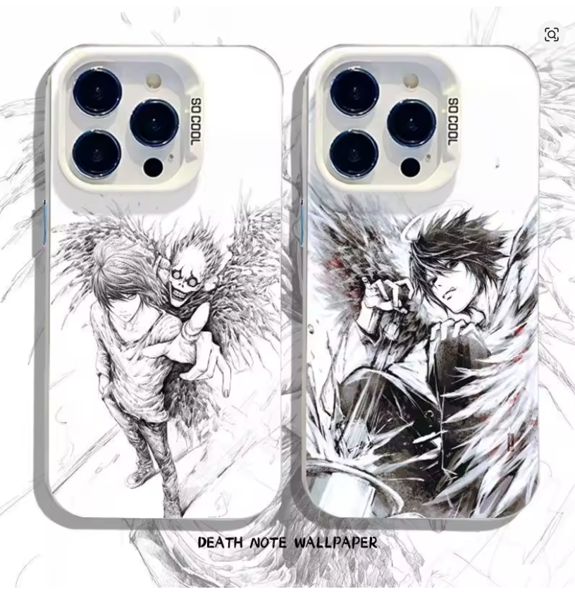 Case Anime Death Note P Iphone X Xr Xs 11 12 13 14 15 16 17 Pro Max