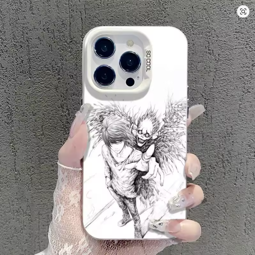 Case Anime Death Note P Iphone X Xr Xs 11 12 13 14 15 16 17 Pro Max