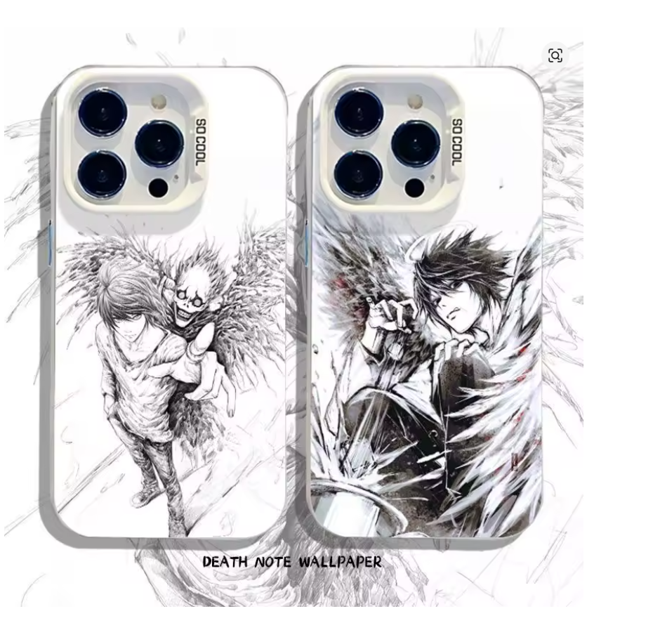 Case Anime Death Note P Iphone X Xr Xs 11 12 13 14 15 16 17 Pro Max