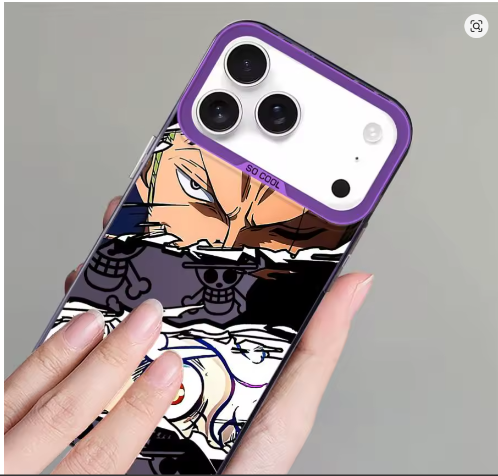 Case Luffy One Piece para iPhone 11 12 13 14 15 16 X XR XS Pro Max
