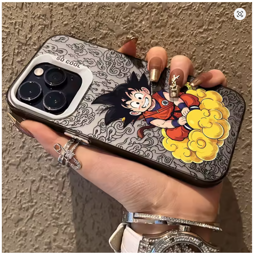 Case Anime Goku Shenrom Flying Nimbus Iphone 12 17 Air Pro Max 16 15 11 14 13 Pro Max XS X XR Plus 8 7 SE 2020
