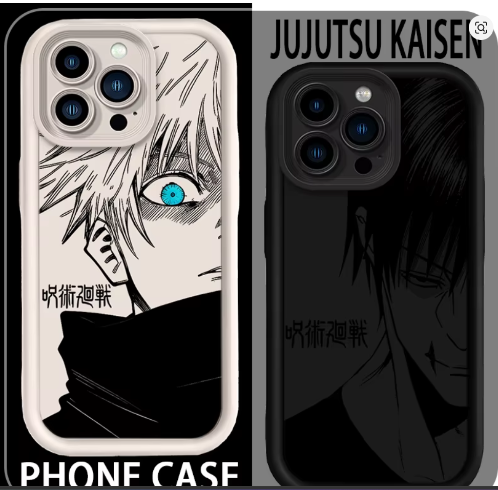 Case Anime Jujutsu Kaisen para iPhone 7 8 SE X XR XS 11 12 13 14 15 16 17 Pro Max