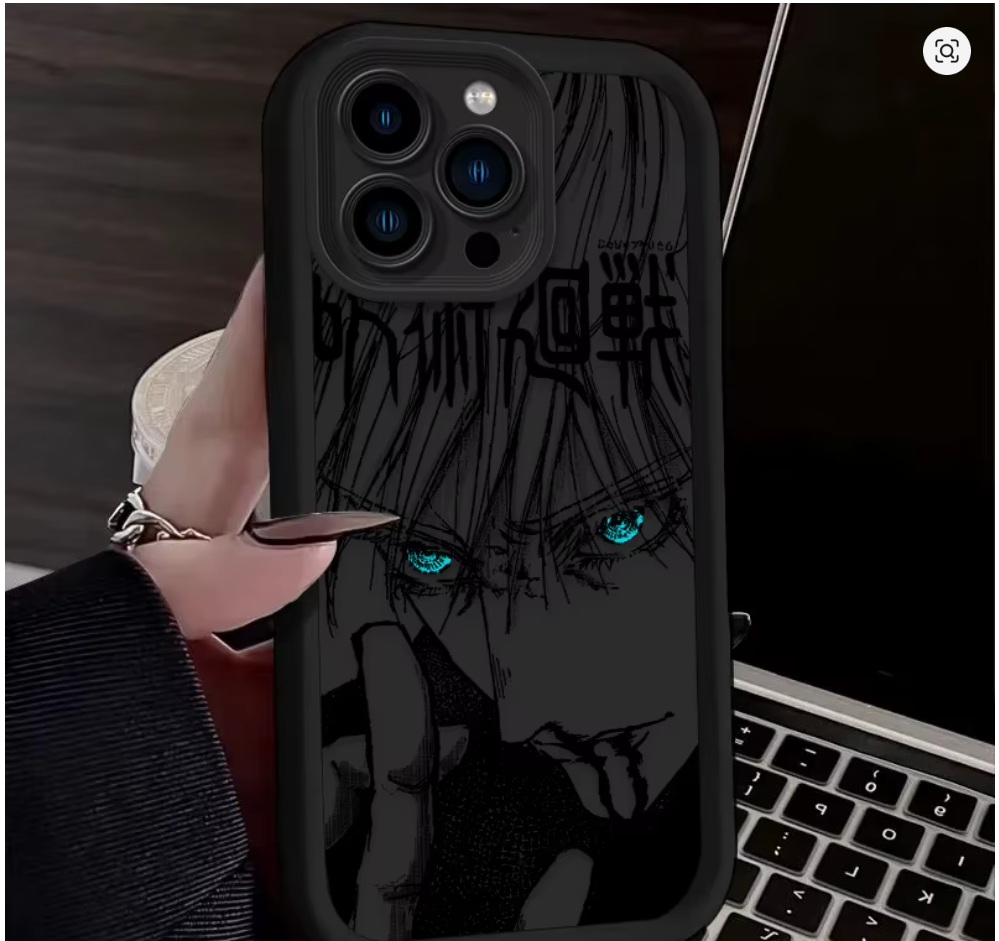 Case Anime Jujutsu Kaisen para iPhone 7 8 SE X XR XS 11 12 13 14 15 16 17 Pro Max