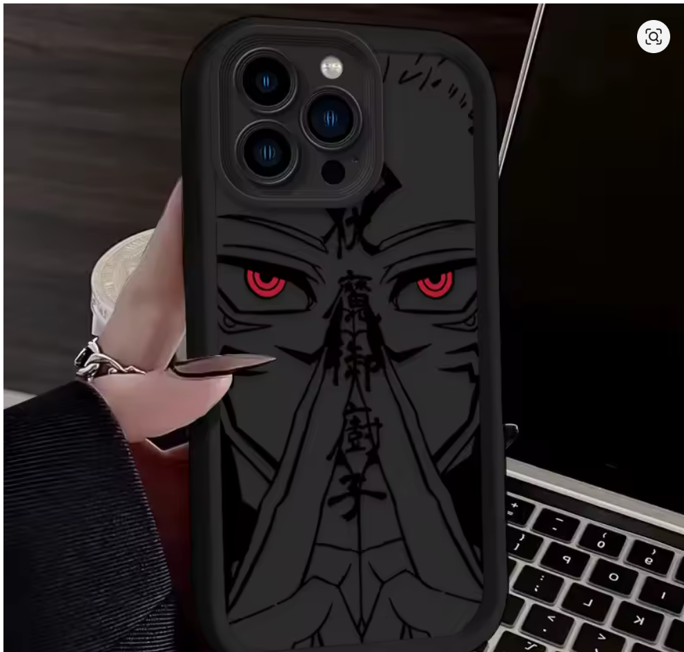 Case Anime Jujutsu Kaisen para iPhone 7 8 SE X XR XS 11 12 13 14 15 16 17 Pro Max