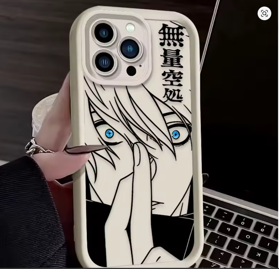 Case Anime Jujutsu Kaisen para iPhone 7 8 SE X XR XS 11 12 13 14 15 16 17 Pro Max