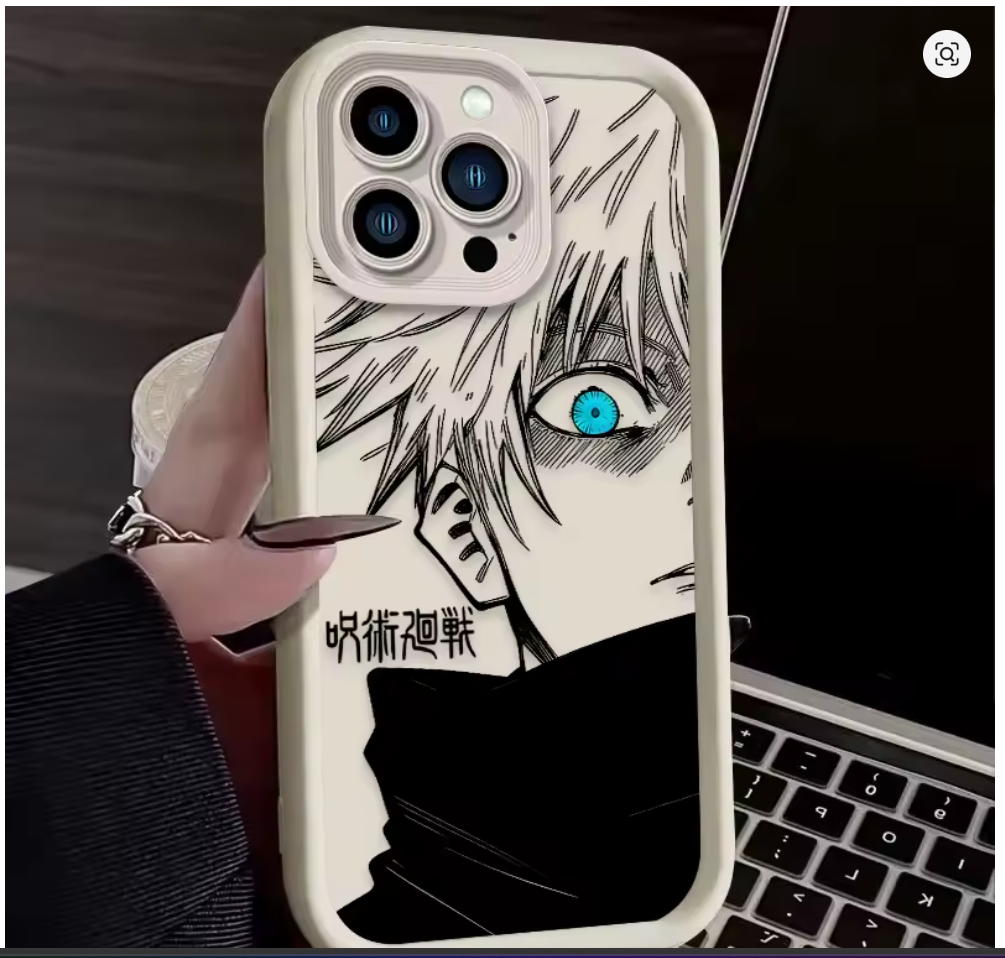 Case Anime Jujutsu Kaisen para iPhone 7 8 SE X XR XS 11 12 13 14 15 16 17 Pro Max