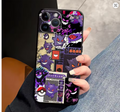 Case Pokémon Anime PC TPU para iPhone 6S ao 17 | SE, Mini, Pro, Max, Air, Plus