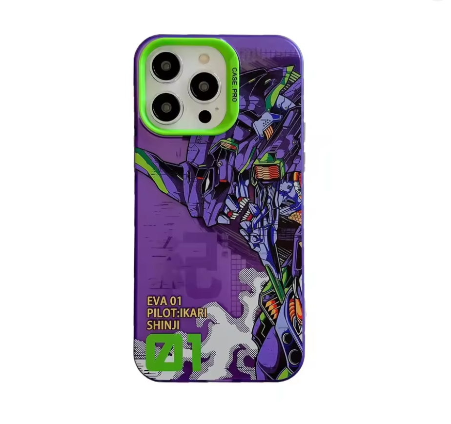 Case Anime Ikari Shinji Eva Evangelion P Iphone 11 12 13 14 15 16 Pro Max Xr Xs Max 7 8 Plus