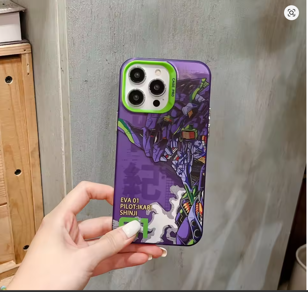 Case Anime Ikari Shinji Eva Evangelion P Iphone 11 12 13 14 15 16 Pro Max Xr Xs Max 7 8 Plus