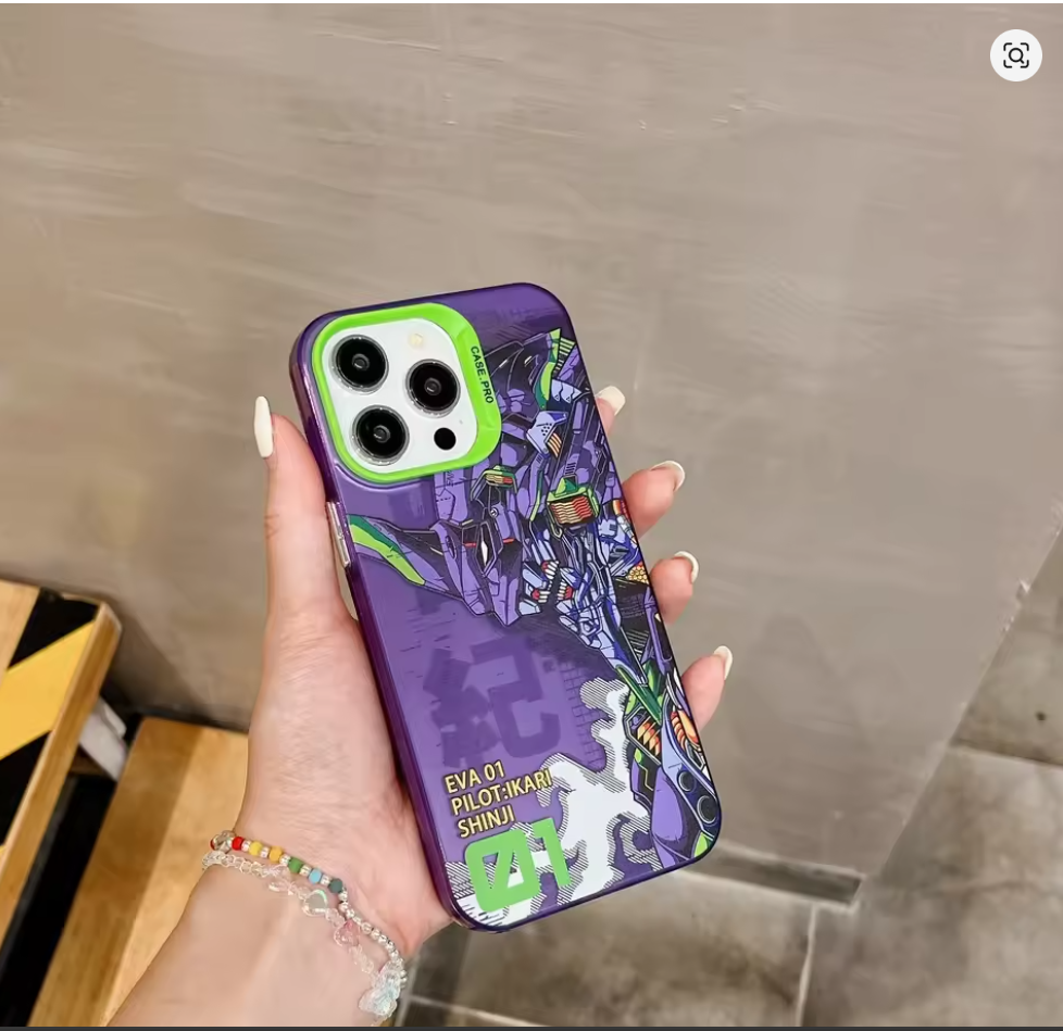 Case Anime Ikari Shinji Eva Evangelion P Iphone 11 12 13 14 15 16 Pro Max Xr Xs Max 7 8 Plus