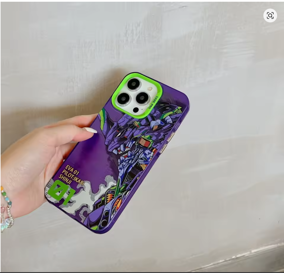 Case Anime Ikari Shinji Eva Evangelion P Iphone 11 12 13 14 15 16 Pro Max Xr Xs Max 7 8 Plus