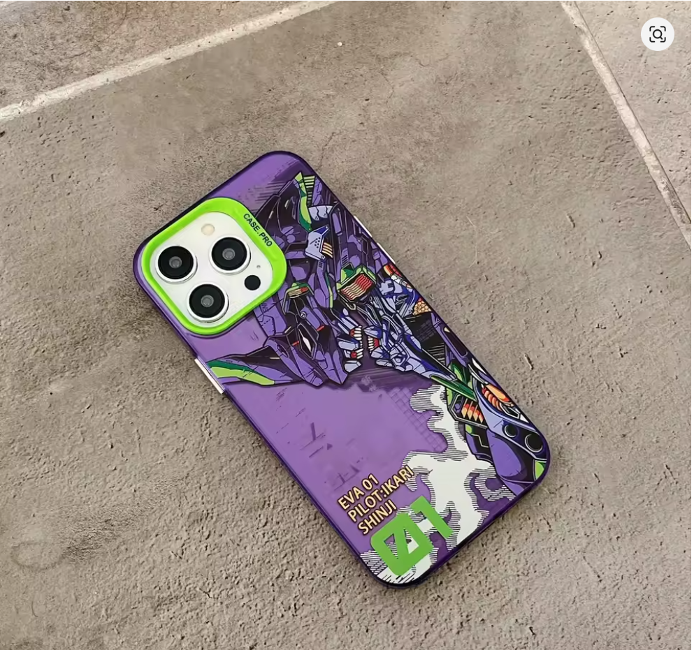 Case Anime Ikari Shinji Eva Evangelion P Iphone 11 12 13 14 15 16 Pro Max Xr Xs Max 7 8 Plus