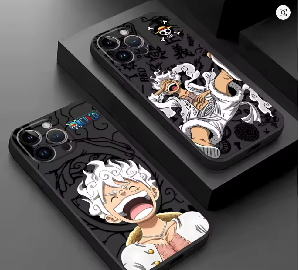 Capa One Piece Fosca para iPhone – PC TPU Anti-Impacto | Capas & Cia