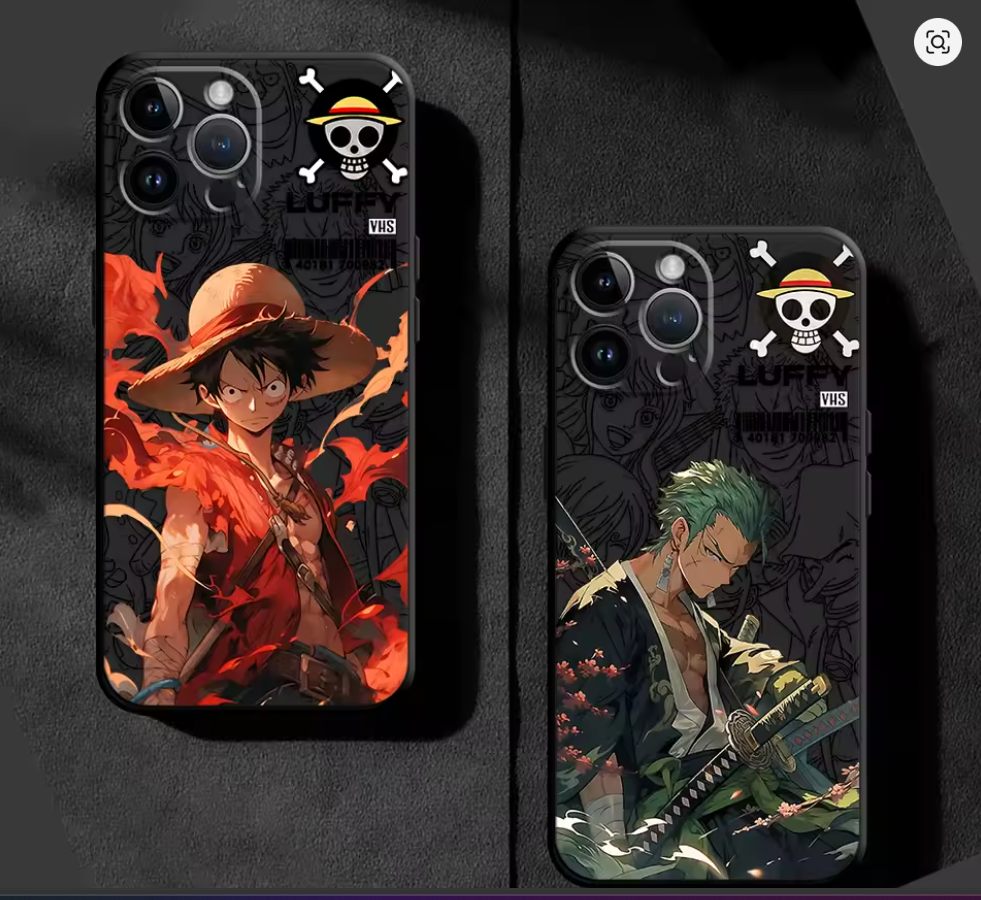 Capa One Piece Fosca para iPhone – PC TPU Anti-Impacto | Capas & Cia