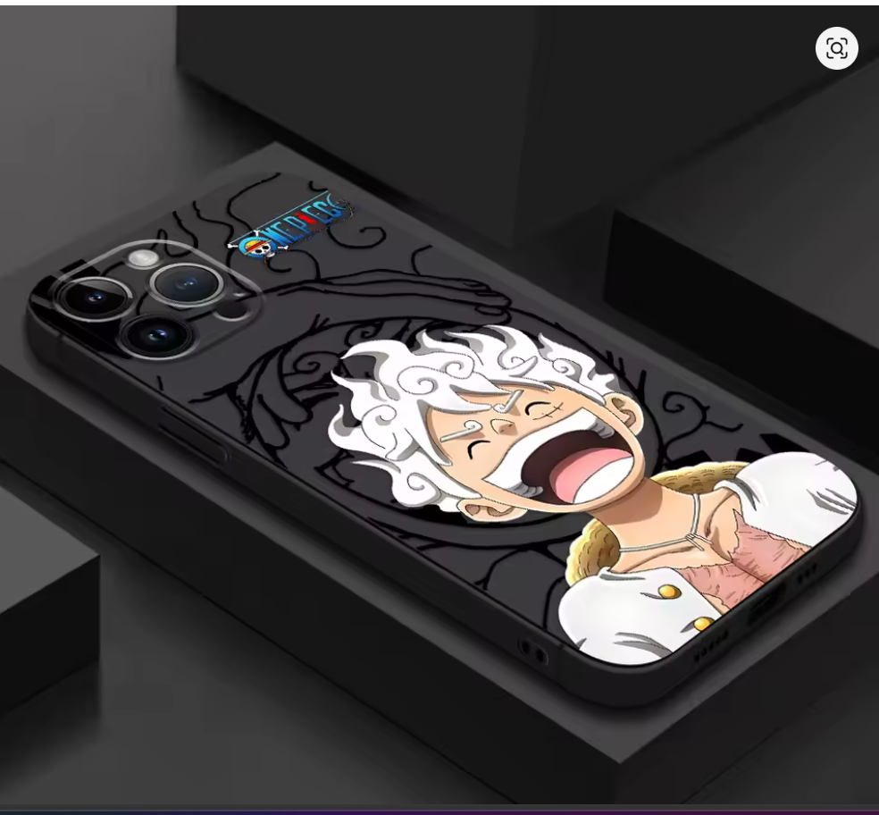 Capa One Piece Fosca para iPhone – PC TPU Anti-Impacto | Capas & Cia