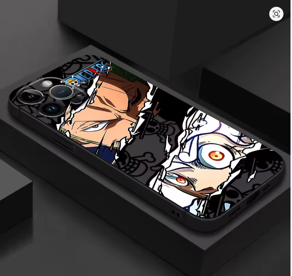 Capa One Piece Fosca para iPhone – PC TPU Anti-Impacto | Capas & Cia