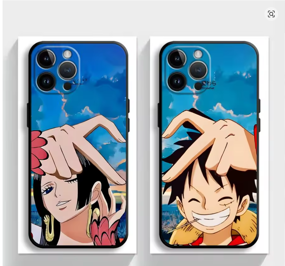 Case Luffy One Piece para iPhone – PC TPU Anti-Impacto | Capas & Cia