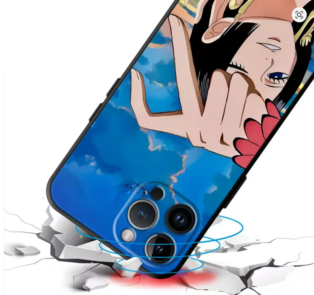 Case Luffy One Piece para iPhone – PC TPU Anti-Impacto | Capas & Cia