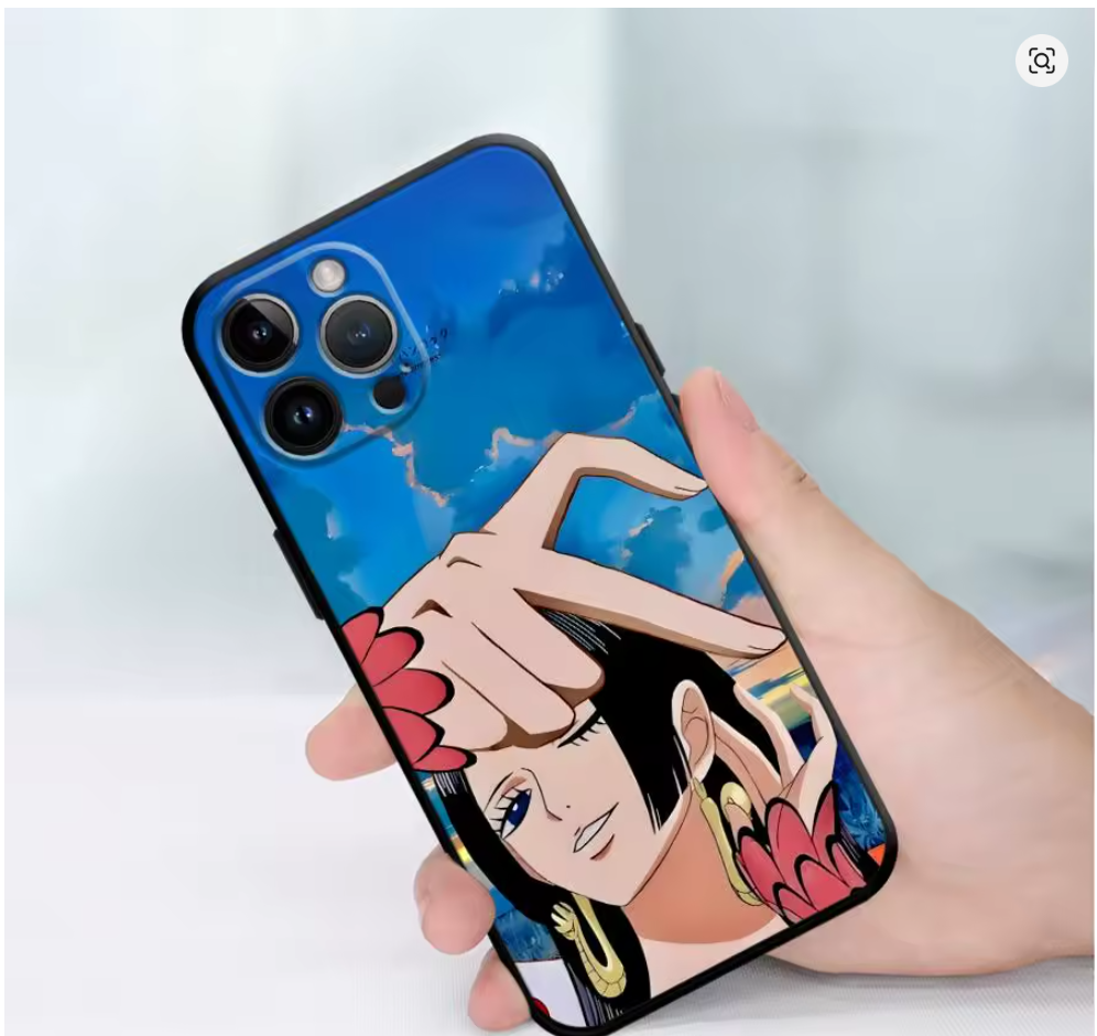 Case Luffy One Piece para iPhone – PC TPU Anti-Impacto | Capas & Cia