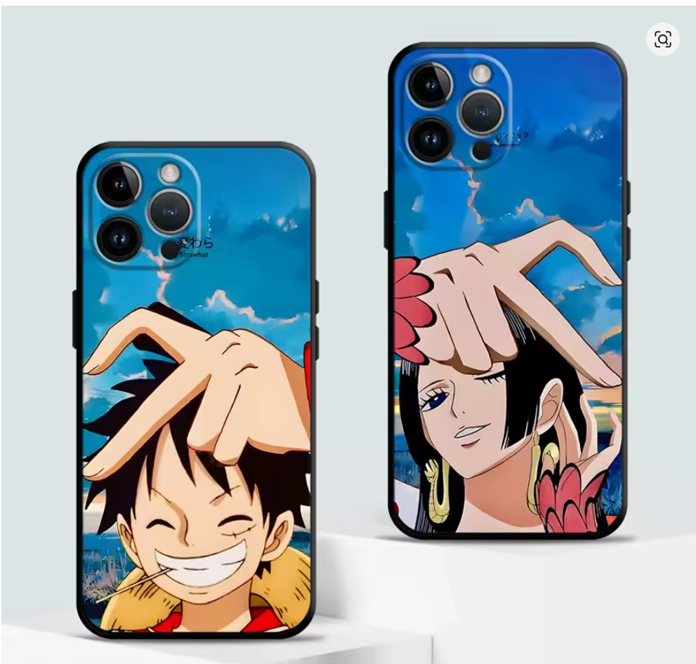 Case Luffy One Piece para iPhone – PC TPU Anti-Impacto | Capas & Cia