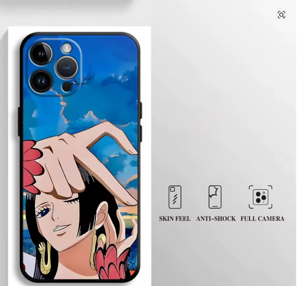 Case Luffy One Piece para iPhone – PC TPU Anti-Impacto | Capas & Cia