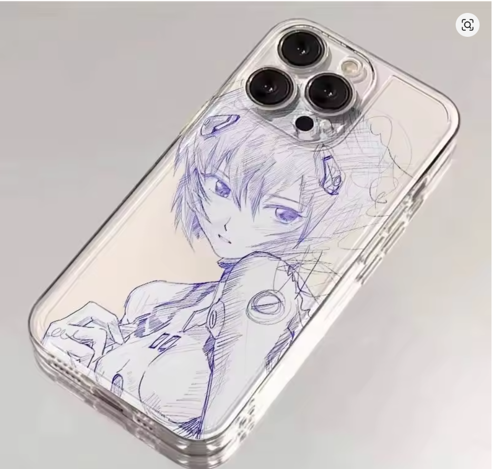Capa Menina Graffiti Anime para iPhone – Design Feminino Exclusivo | Capas & Cia
