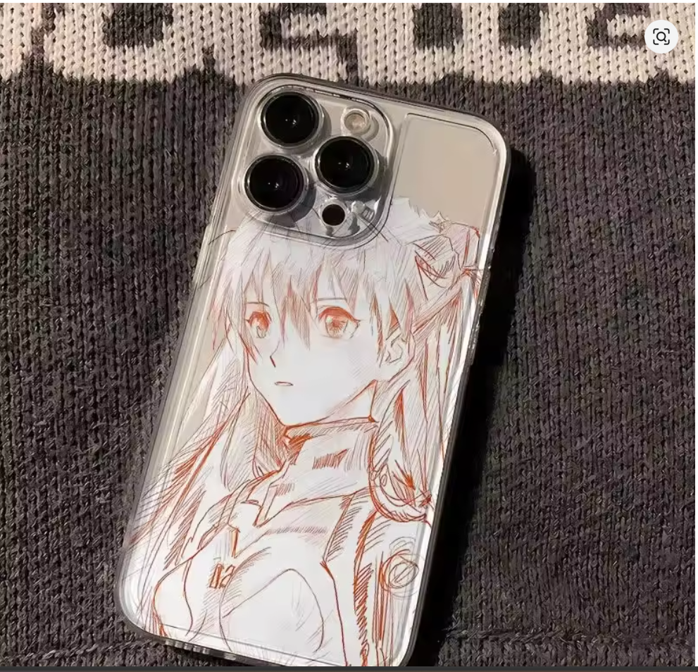 Capa Menina Graffiti Anime para iPhone – Design Feminino Exclusivo | Capas & Cia