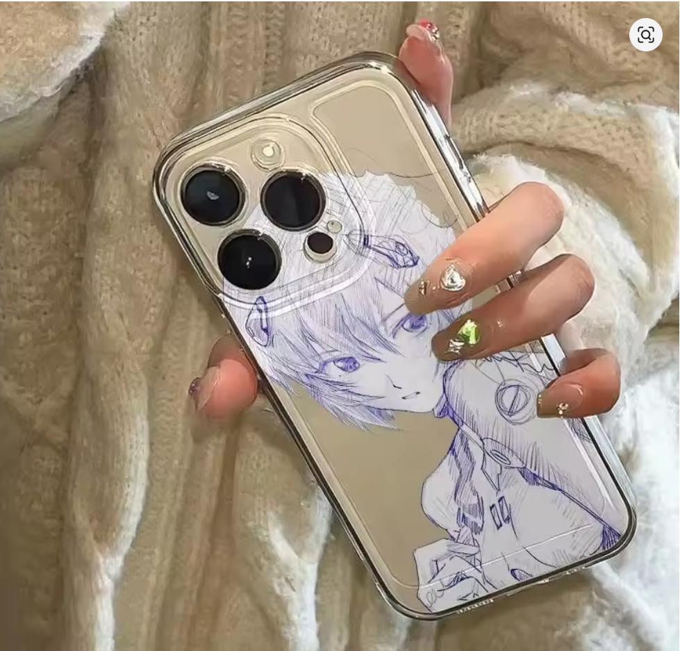Capa Menina Graffiti Anime para iPhone – Design Feminino Exclusivo | Capas & Cia