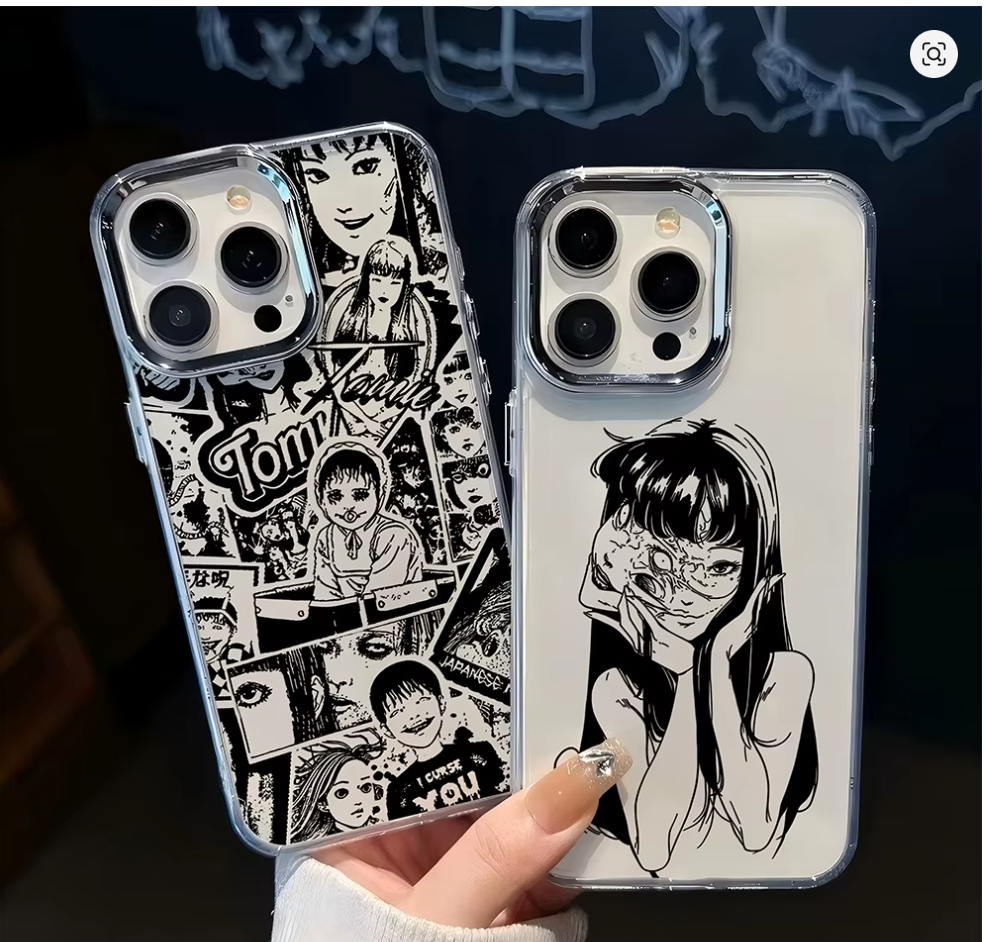 Case Anime Junji Ito Horror Quente P Iphone Xs 11 12 13 14 15 16 17 Pro Max