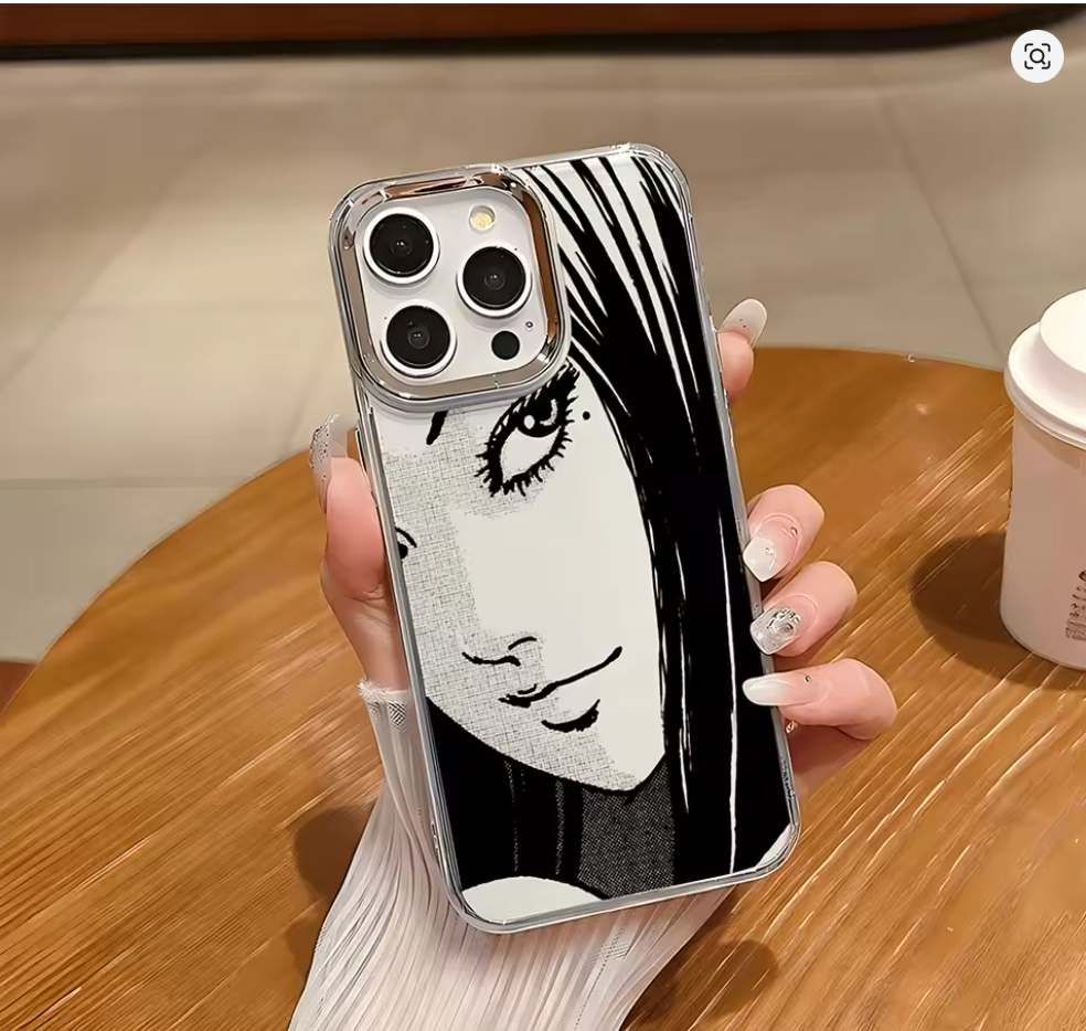 Case Anime Junji Ito Horror Quente P Iphone Xs 11 12 13 14 15 16 17 Pro Max